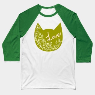 LOVE CAT Baseball T-Shirt